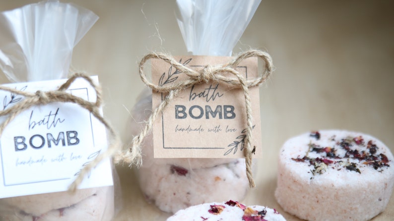 Bath Salt Labels, Bath Bomb Labels, Jar Labels, Digital Label, Digital Download, Bathroom Decor, Printout Label, Mother's Day Label image 2