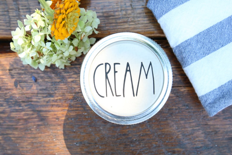 Vinyl Decal Kitchen Decal Vinyl Sticker Tea Decal Sugar Etsy