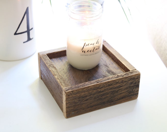 Wooden Stand, Candle Stand, Wooden Box, Candle Holder, Plant Stand, Table Decor, Farmhouse Decor