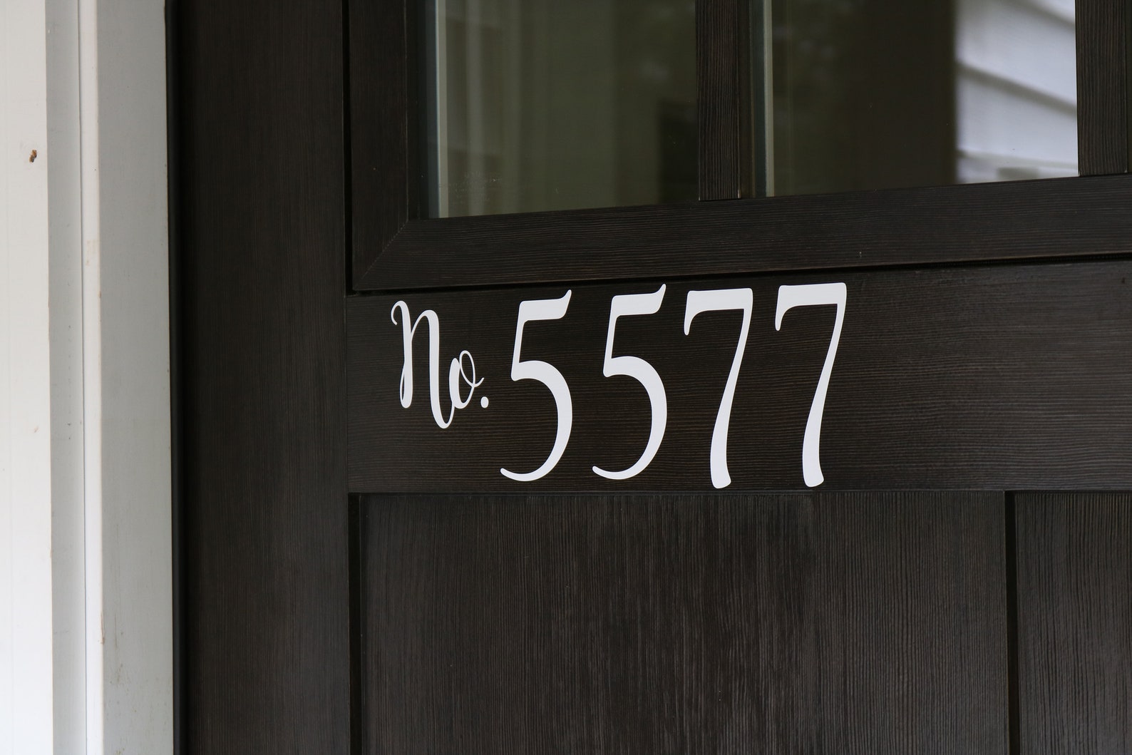 House Number DecalHouse Number SignVinyl House NumberNumber Etsy