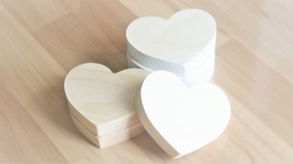 Wooden Hearts, Valentine's Day Decor, Heart Decoration, Farmhouse Style  Decor, Wooden Decor, Wood Heart, Small Wooden Heart, Mantel Decor 