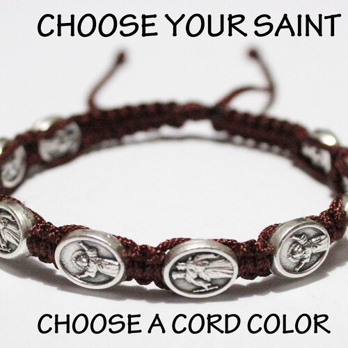 Saint Catholic Bracelet. All Saints Bracelet. Catholic Etsy