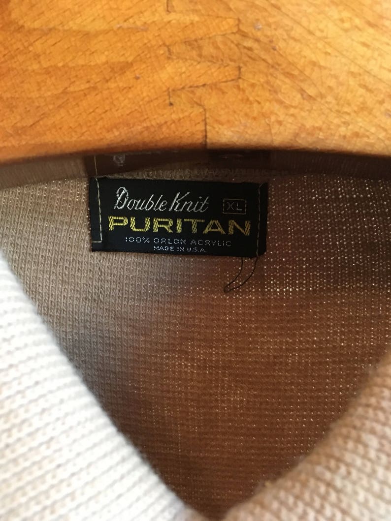 1960s!label size XL. Vintage Puritan cardigan