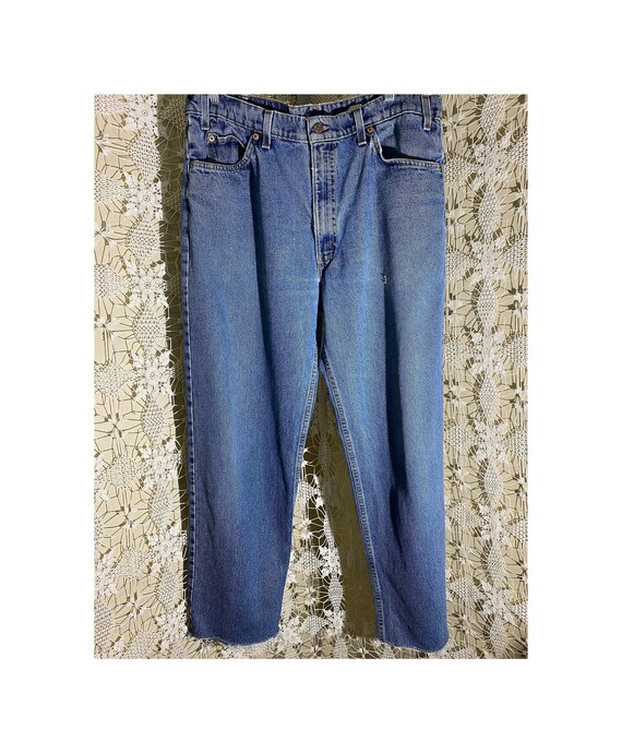 Vintage Levi's 550s Orange Tabs Label 
