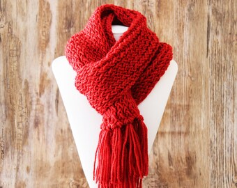 Hand knitted scarf prices Clearance