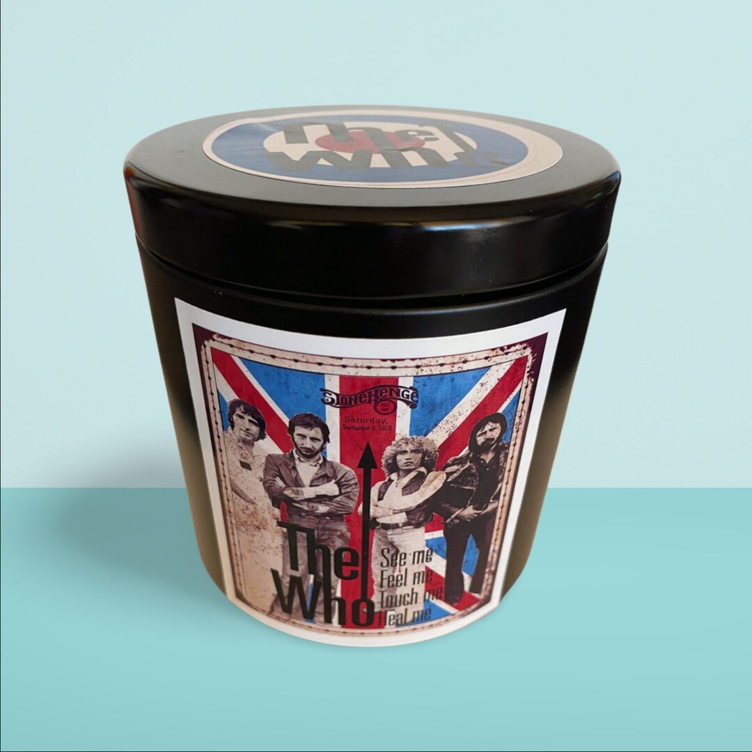THE WHO Band Candle Cool Candle Unique Candles Rock Band Etsy