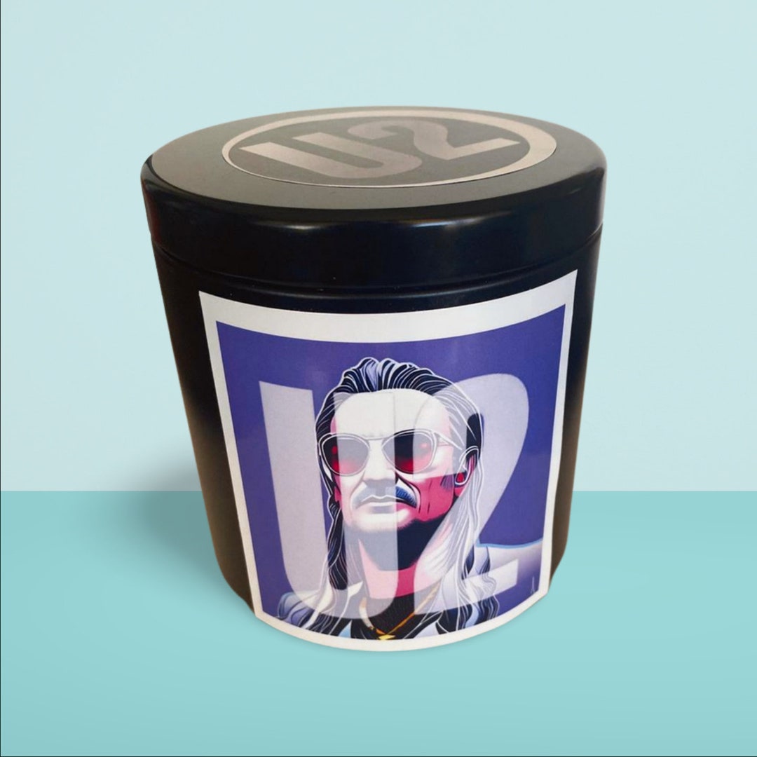 U2 BAND Band Candle Cool Candle Unique Candles Rock Band Etsy