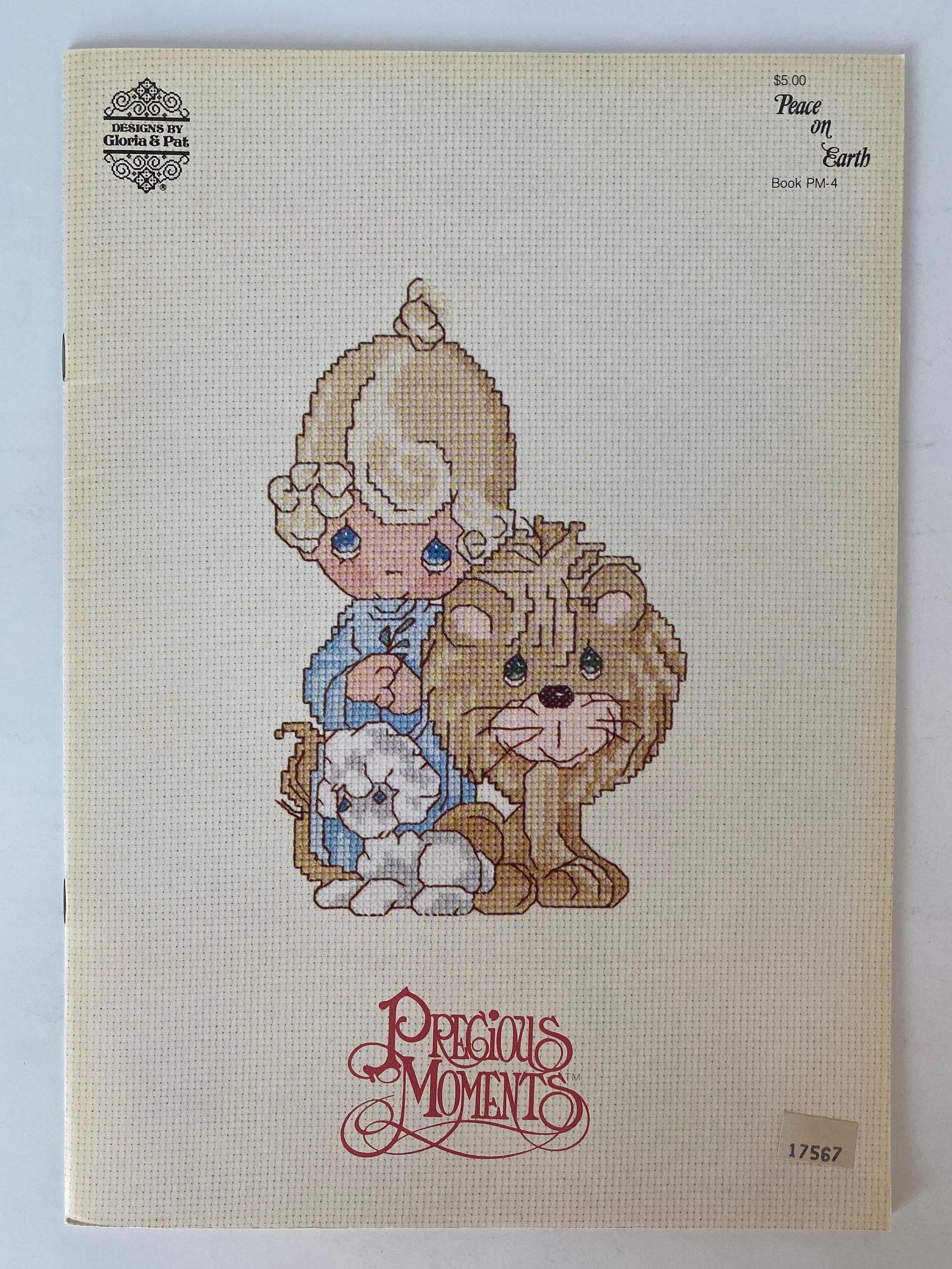 Little Girl Designs Angelove Vintage Cross Stitch Life/'s Little Treasures Book 18 Designs by Gloria /& Pat Inspirational Sayings