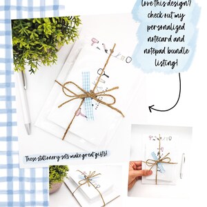 Personalized Hairstylist Notepad | Hair Salon Stationery | Hairdresser Gift image 9