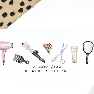 Personalized Hairstylist Notepad | Hair Salon Stationery | Hairdresser Gift image 5
