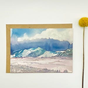 Cartão de felicitações Winter Storms / Cartão de inverno / Cartão de agradecimento / Cartão de montanha / Cartões do Colorado / Cartão de presente de aniversário