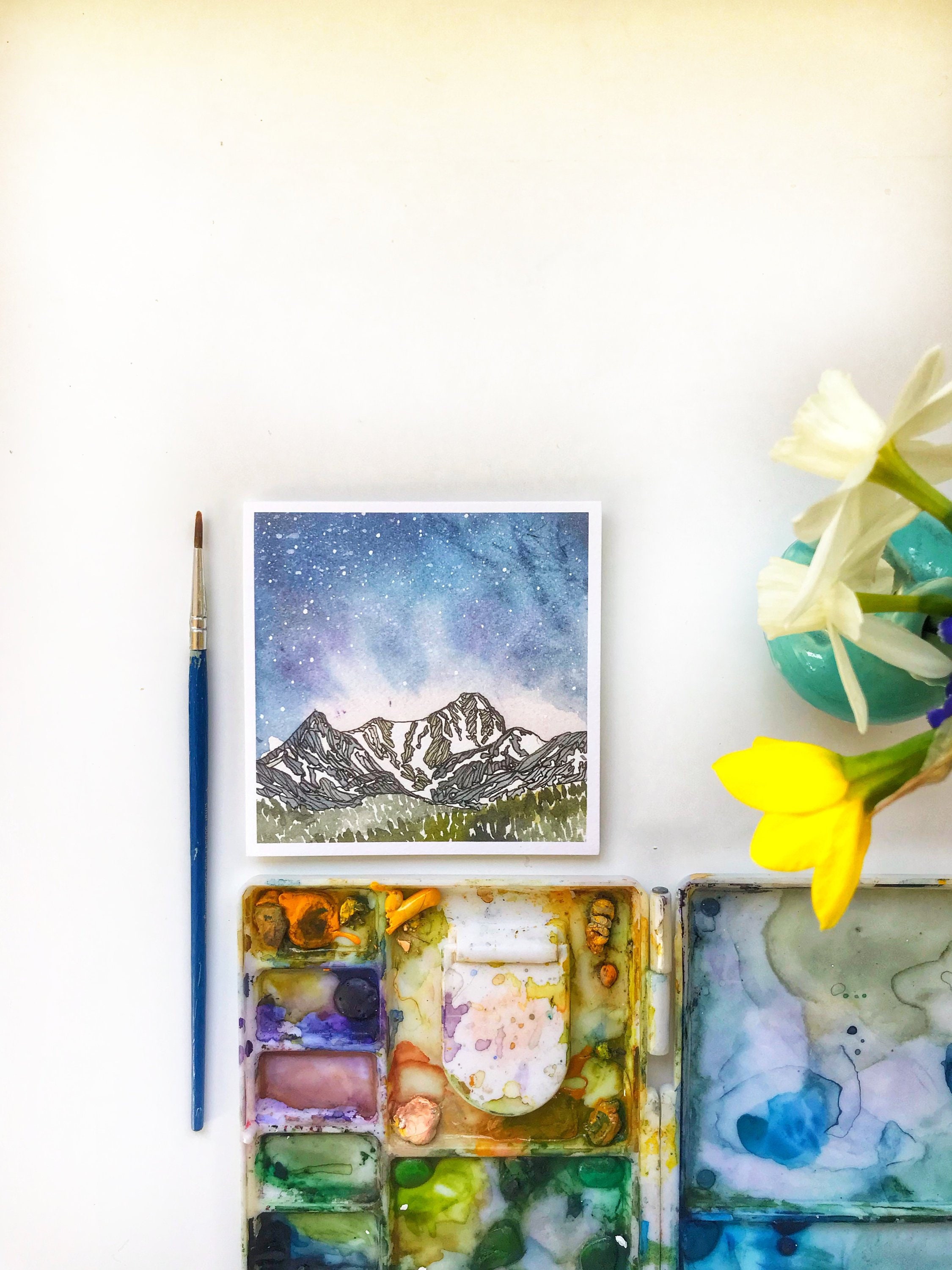 Cartes de vœux Capitol Peak / Carte Aspen / Cartes de montagne Etsy