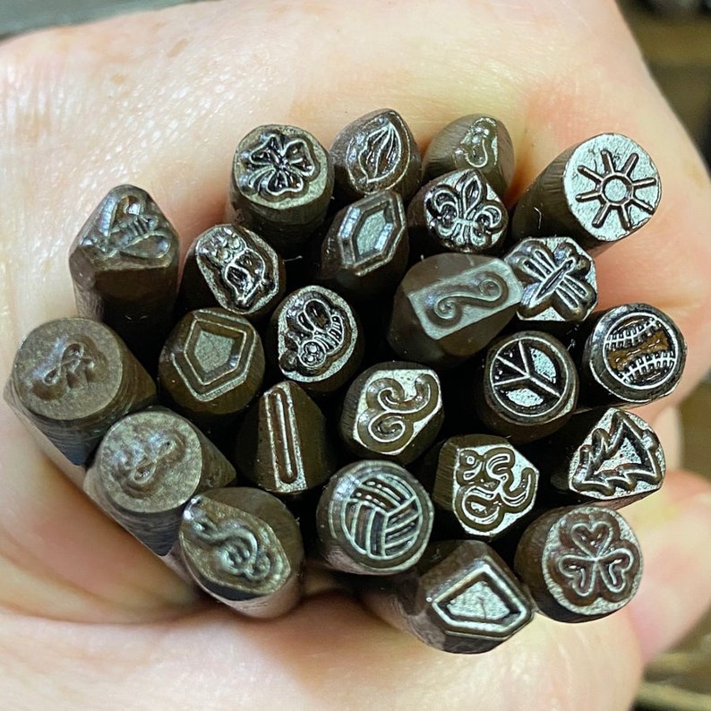 Destash Design Stamps Metal Jewelry Stamps Steel Stamps Inc Etsy