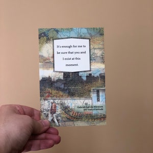 100 Years of Solitude Collage Mini Print