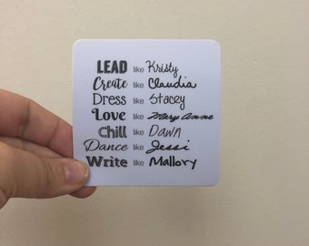 Baby-Sitters Club Vinyl Sticker