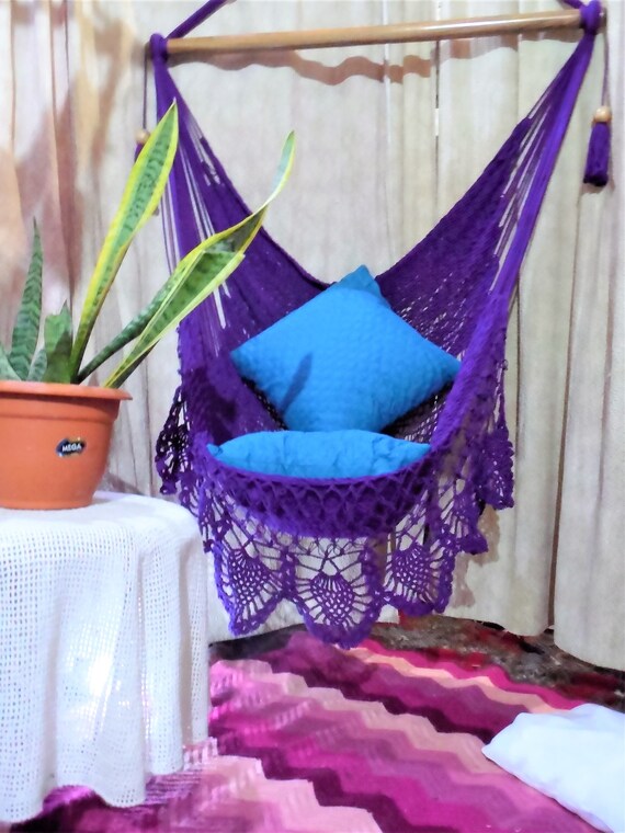 Crochet hammock chair sale