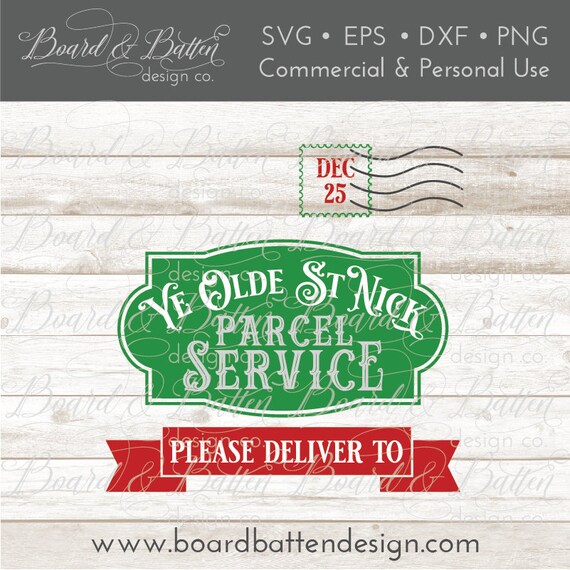 Download Santa Sack Svg Christmas Sack Svg Files North Pole Express Etsy