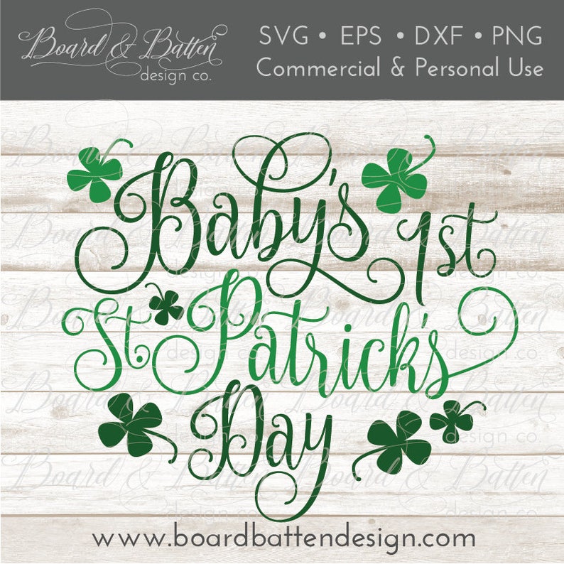 babys 1st st patricks day