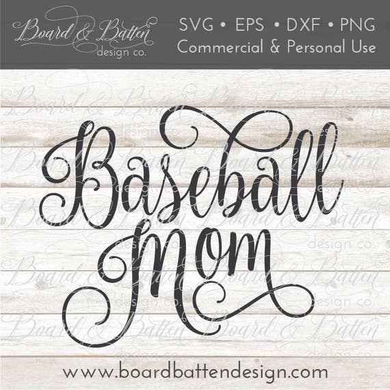 Download Baseball Mom Svg Files Commercial Use Svg Baseball Svg Etsy