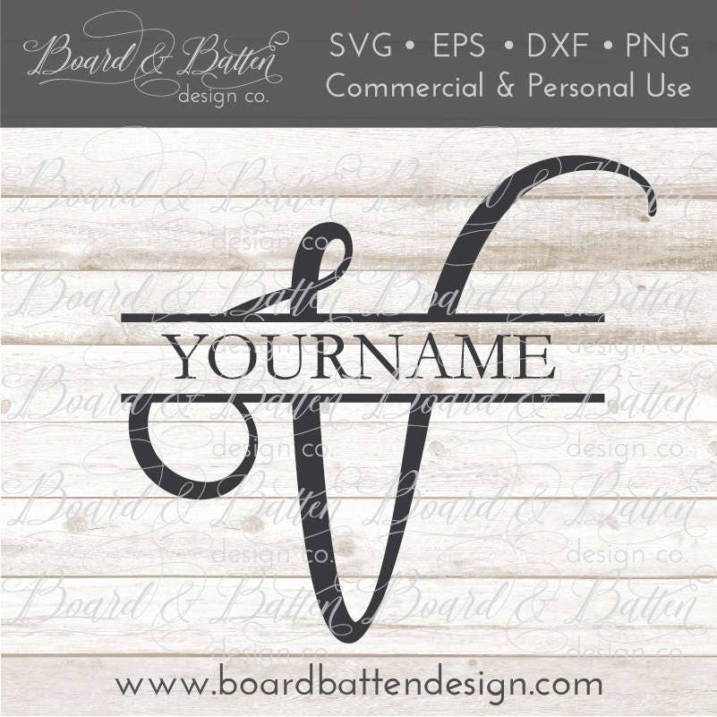 Download V Split Letter Svg Divided Monogram Letter V Svg Vinyl Cut Etsy
