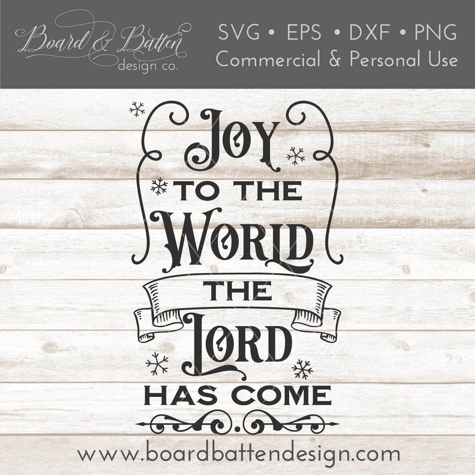 Download Joy To The World SVG File Cut Files for Christmas | Etsy