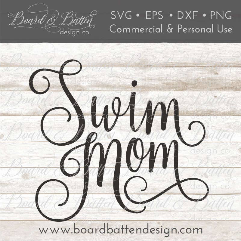 Download Swim Mom SVG Sports Mom DXF files Swimming Mom Svg Files | Etsy