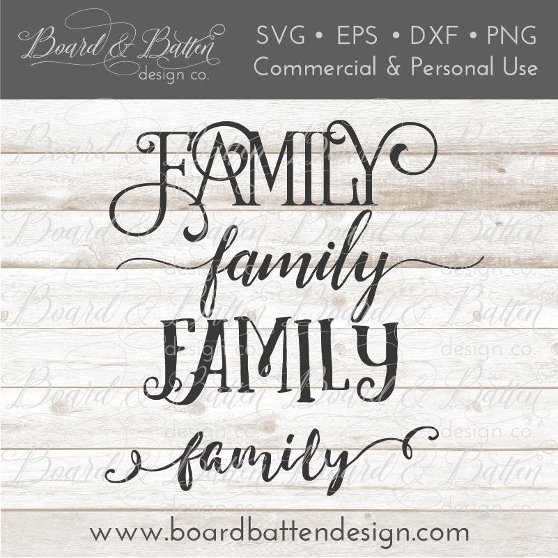 Download Family Svg File Bundle Silhouette Cut File Svg Clipart | Etsy