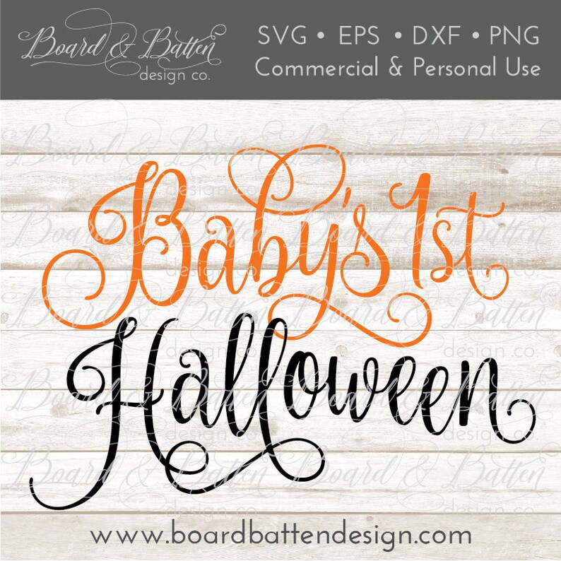 Download First Halloween Svg File Babys First Halloween Svg 1st | Etsy