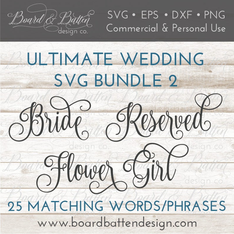 Download Wedding Svg Files Bundle Wedding Script Svg Marriage Svg ...