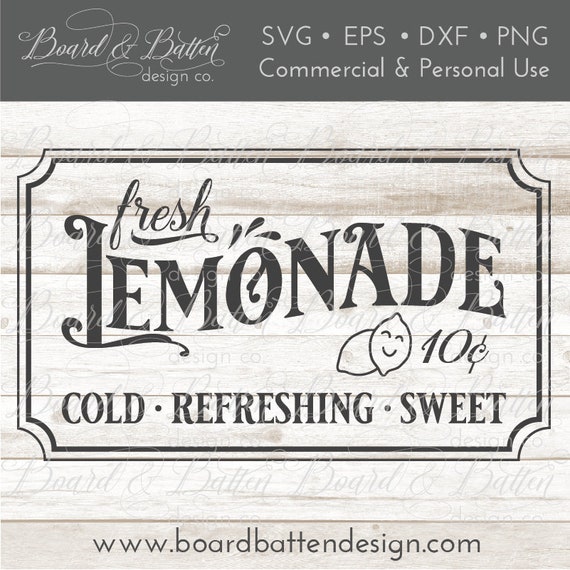 Download Free Fresh Lemonade Svg Lemonade Svg File Vintage Svg Retro Etsy SVG DXF Cut File