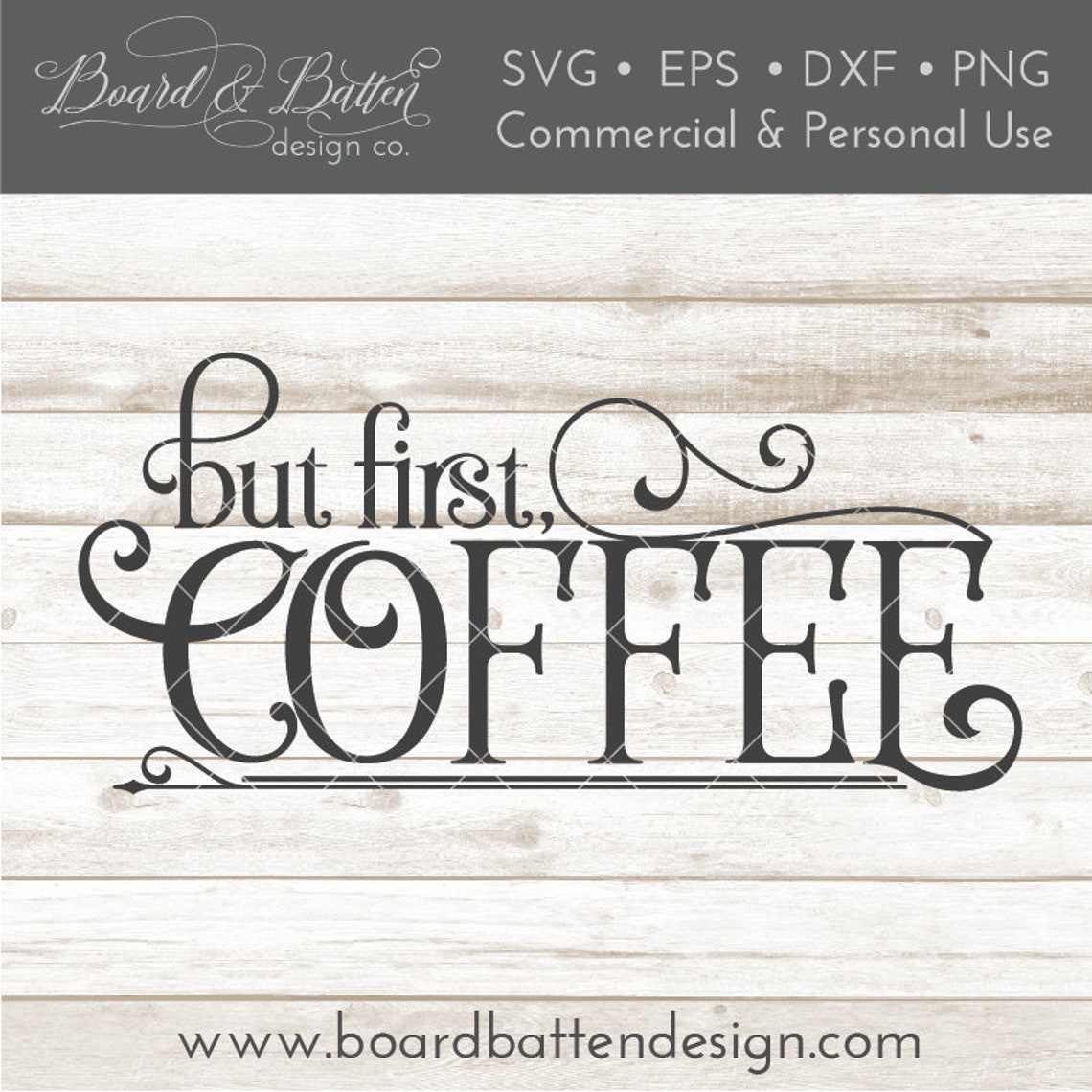 But First Coffee SVG File Coffee SVG Files Farmhouse Svg - Etsy