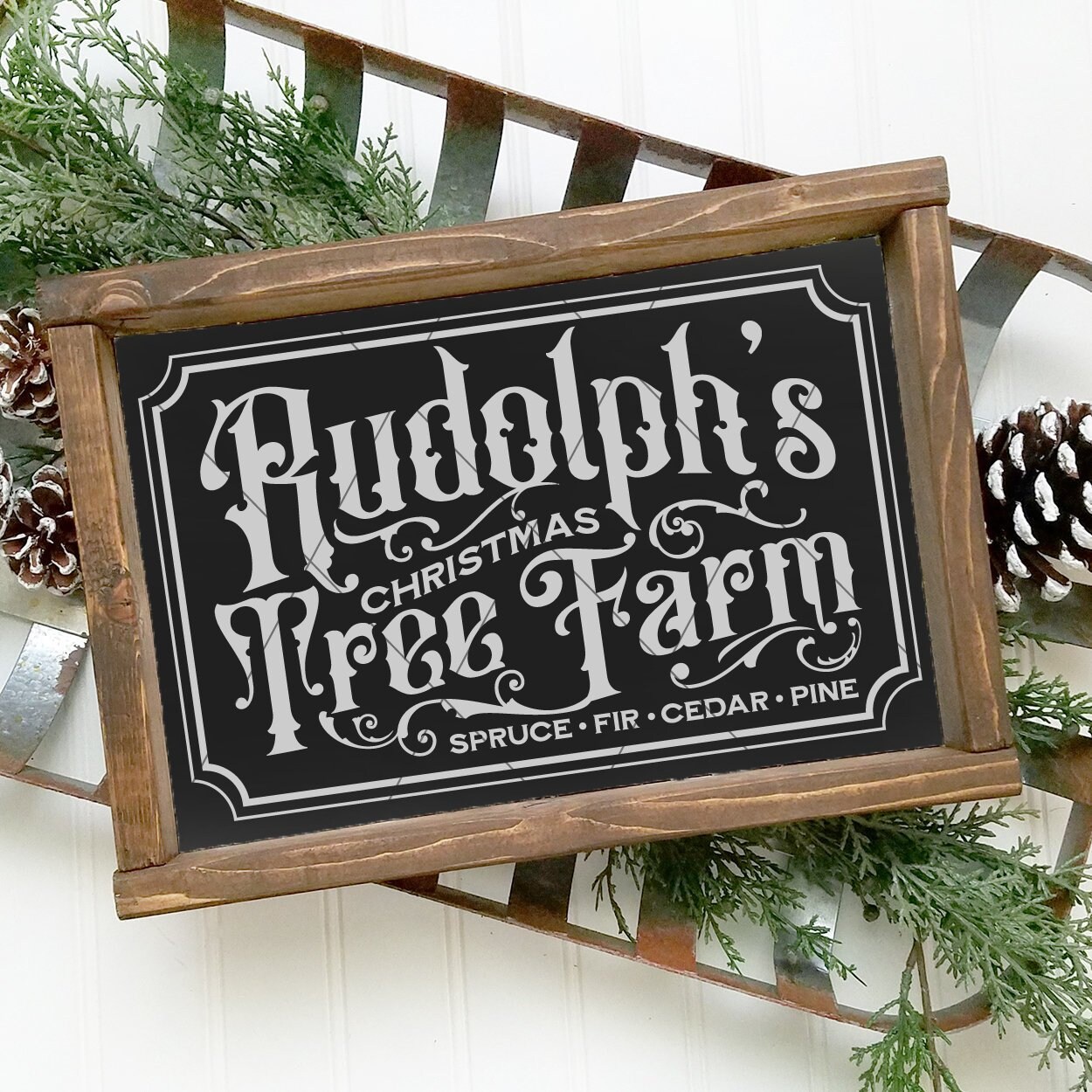 Download Vintage Christmas Svg Files Rudolph S Christmas Tree Etsy