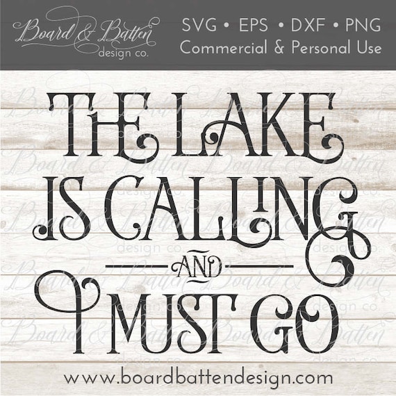 Download Lake SVG Files for Cricut Home Decor Svg Vector SVG Cut | Etsy