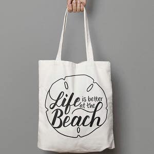 Beach SVG Files Life is Better at the Beach Svg Hand - Etsy