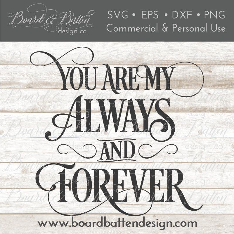 Romantic Quote Svg Anniversary Svg Files Wedding Cricut | Etsy