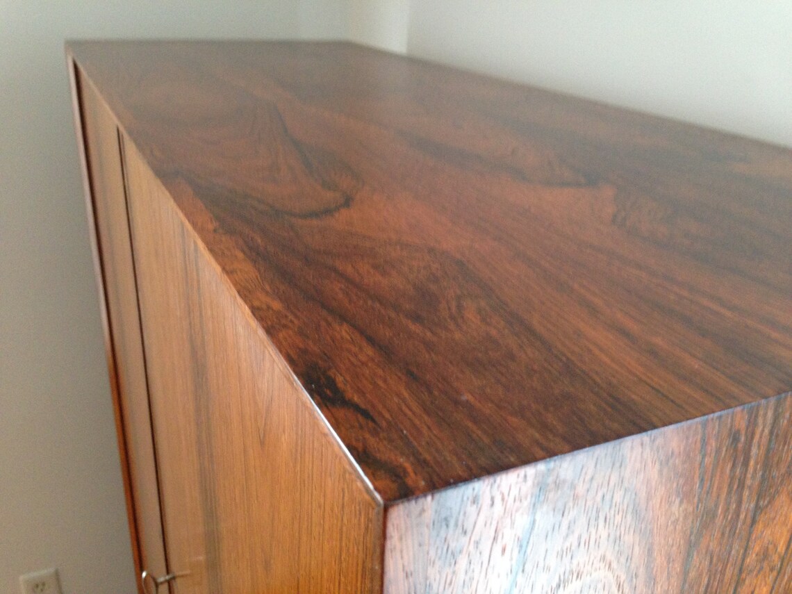 Ole Wanscher CABINET de Rosewood 1960 Danés Moderno | Etsy