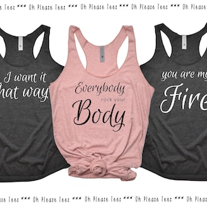 Boy band concert Tank tops Song Lyrics shirt One Fitted Tank Top, best friend, group shirts, as long as you love me, boy band, everybody