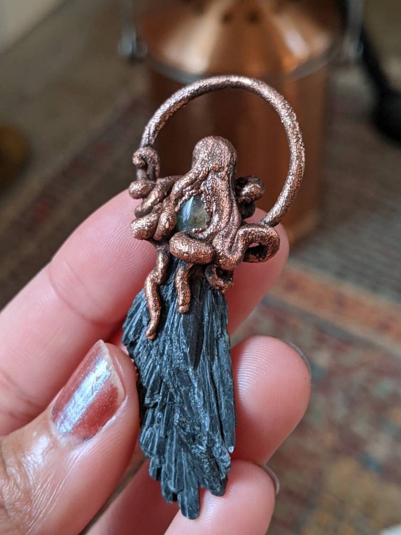 Octopus Pendant Parva Aquatiles Autem Creaturae Mini Aquatic Creations ...