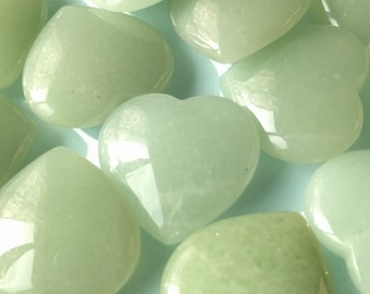 Green Aventurine Heart Crystal Heart Gemstone