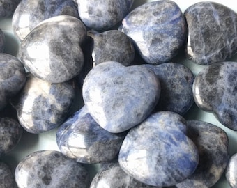 Sodalite Heart Gemstone