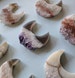 Amethyst Moon Crescent Moon Slices 