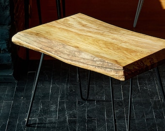 Coffee Table, Live Edge Coffee Table, Wood Slab Rustic Coffee Table, Rectangle Coffee Table, Farmhouse Coffee Table, Small Coffee table