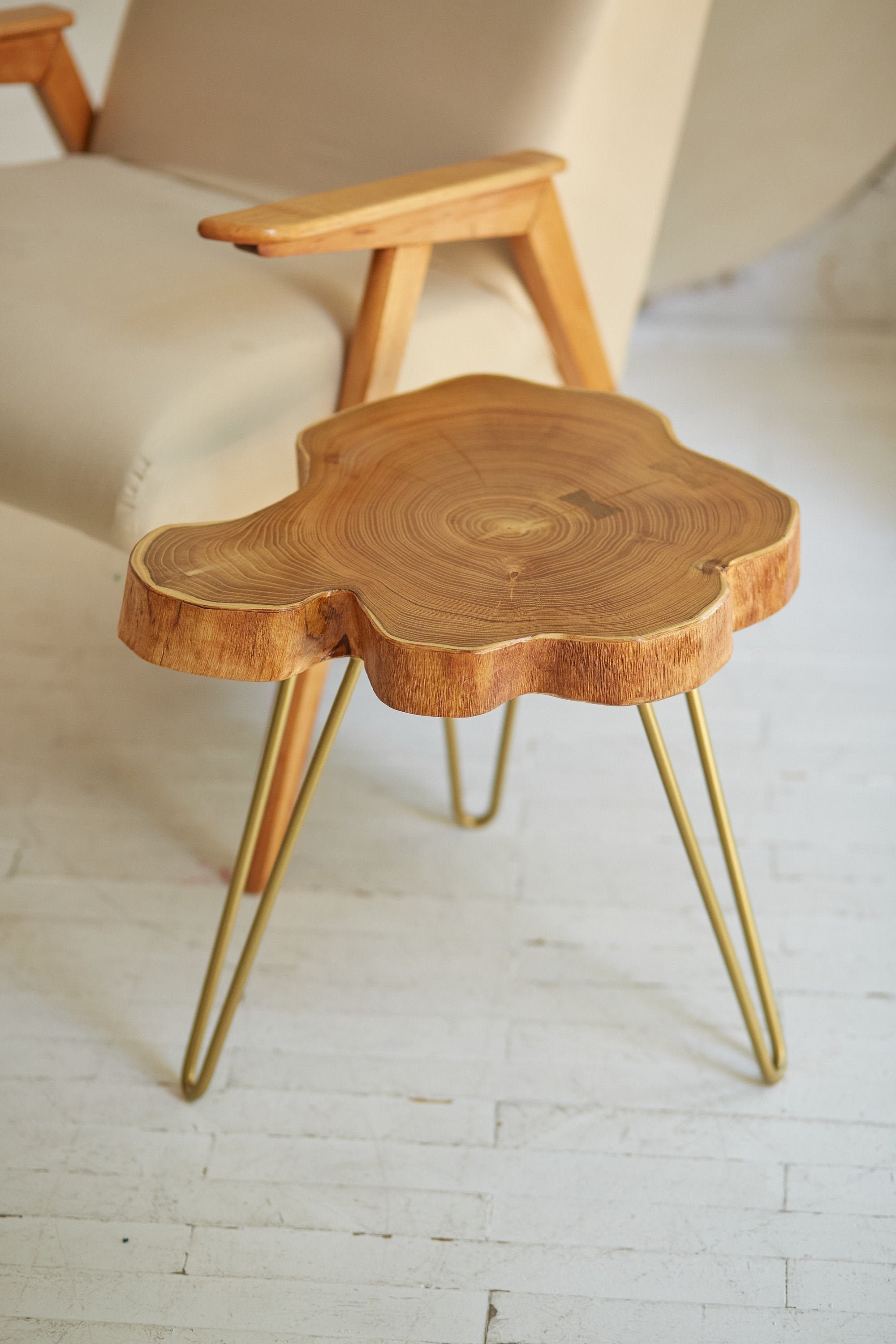 Table basse En Or, Table