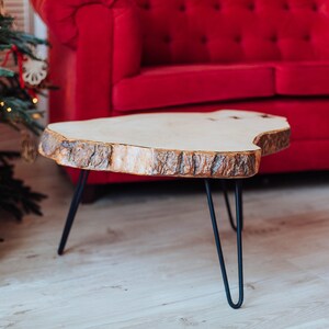 Rustic Coffee Table Live Edge Table for Coffee Modern Coffee - Etsy