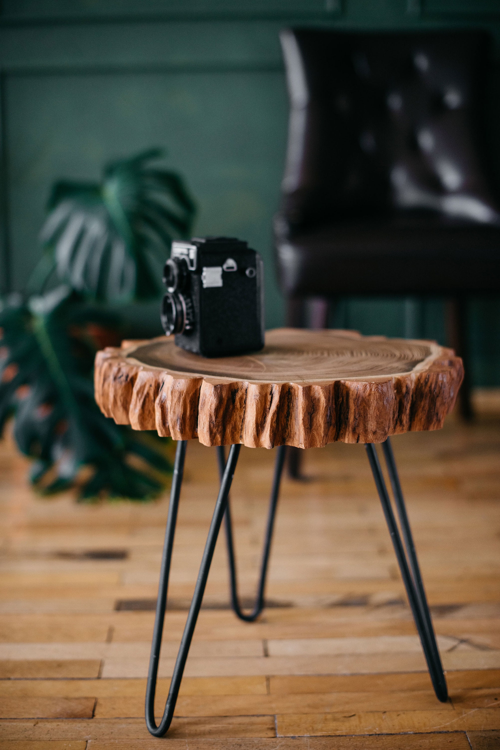 Table À Café Rustique,