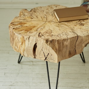 Massive Coffee Table, Wood Coffee Table, Wood Slab, Rustic Coffee Table, Modern Coffee Table, Coffee Tables, Mid Century Table New Home Gift