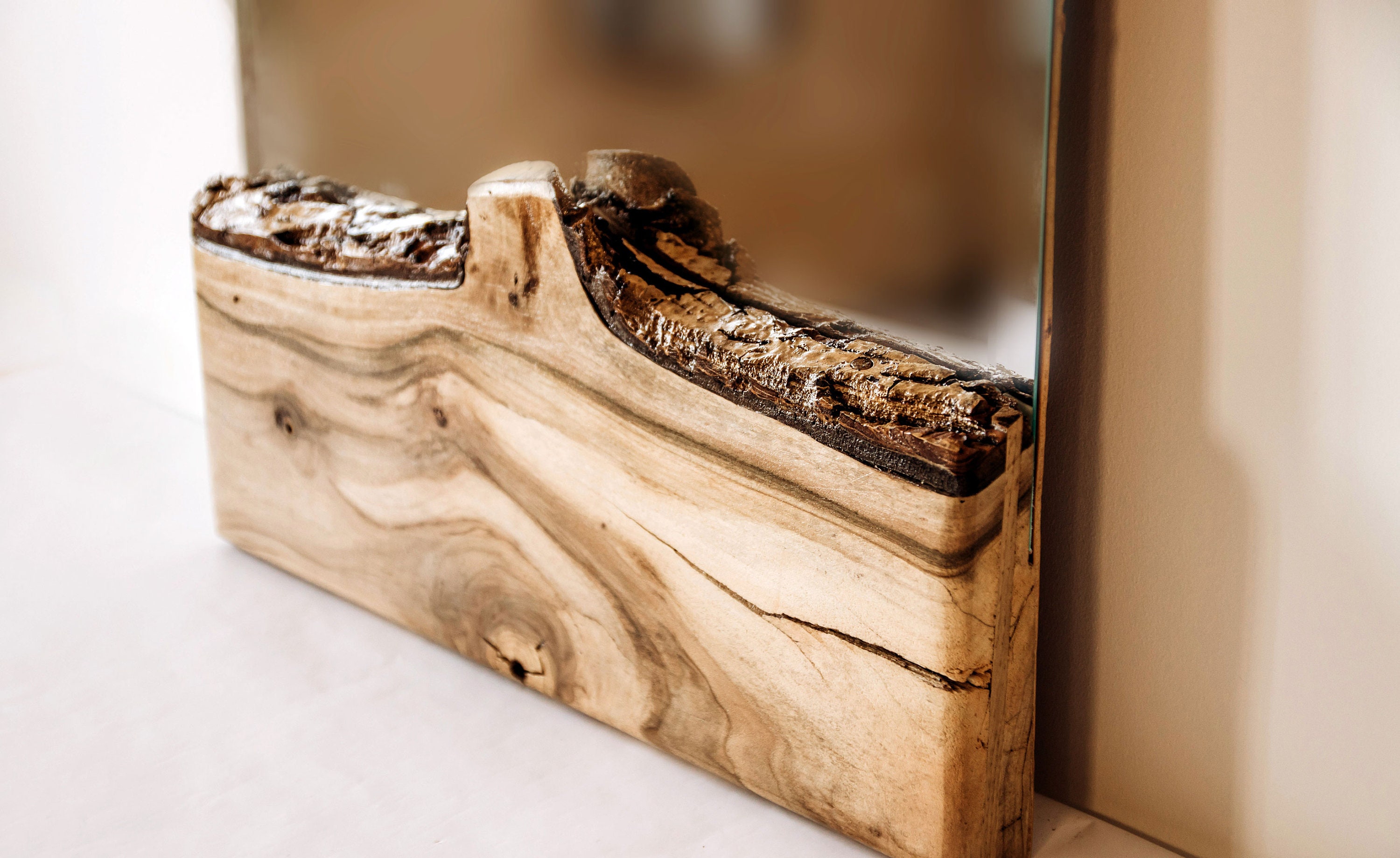 Wall Mirror Wood Mirror Home Decor Vanity Mirror Bathroom - Etsy