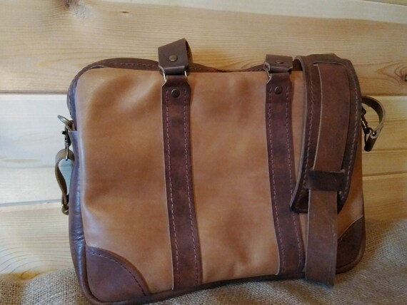 rustic briefcase