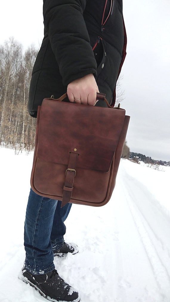 rustic briefcase