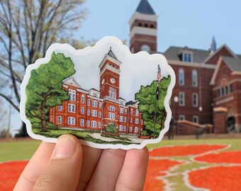 Vinyl Sticker, Clemson University Sticker